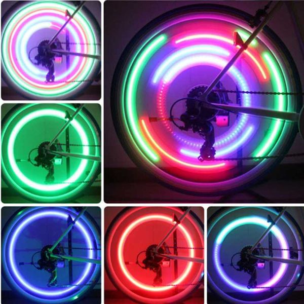 

the led bicycle spokes and lights waterproof wheels accessories with bike