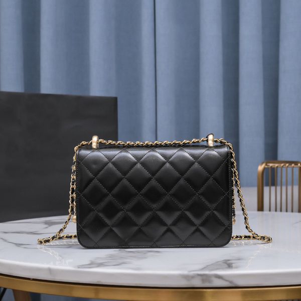 

classic designers shoulder bags handbags woman fashion genuine leather designer handbag women flap letters black crossbody bag size :14.5-22