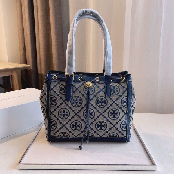 

s luxurys new women versatile tote single shoulder shopping large capacity mommy bag canvas with leather hand zo04