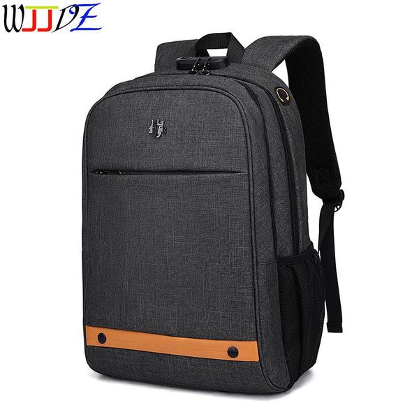 

15.6 inch schoolbags handbag waterproof lapbackpack large capacity rucksack for boys and girls oxford cloth wjjdz