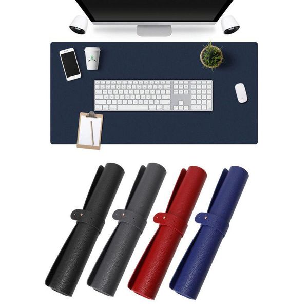 

mouse pads & wrist rests large pad locking edge 60x30cm for keyboard computer pc pu office gaming gamer big carpet mat desk
