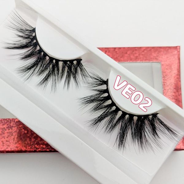 

false eyelashes rainsin makeup 3d mink lashes fluffy soft wispy volume natural long cross eye reusable eyelash
