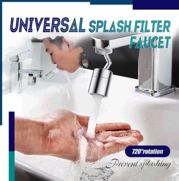 

bath accessory set 2# 360Â° rotating faucet circuit breaker water-saving filter stainless steel kitchen accessories