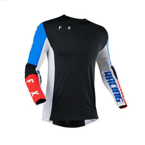 

2021 motorcycle breathable personality men's bicycle t-shirt variety of customizable long-sleeved