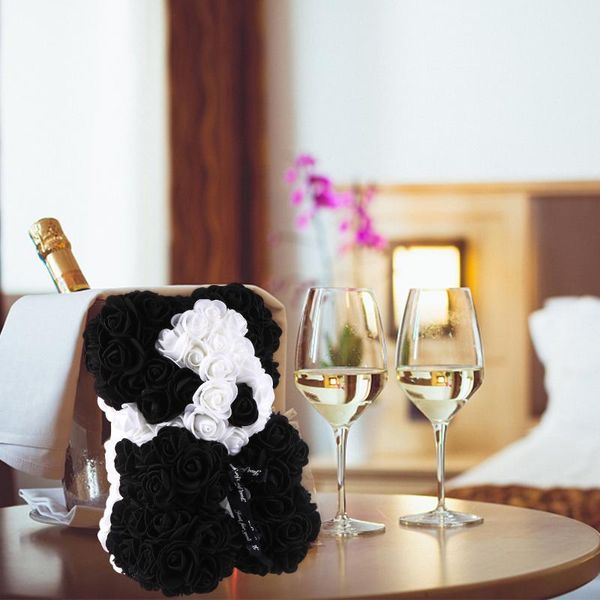 

decorative flowers & wreaths rose flower panda artificial gift for mother valentines day