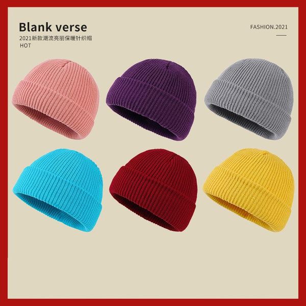 

hats, scarves & gloves sets hat women's autumn and winter wool warm skin knitted men's pure color korean lovers set, Blue;gray