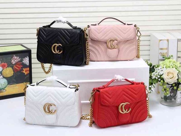 

2022 factory wholesale new v-pattern soft face chain small portable single shoulder bag messenger women's bag