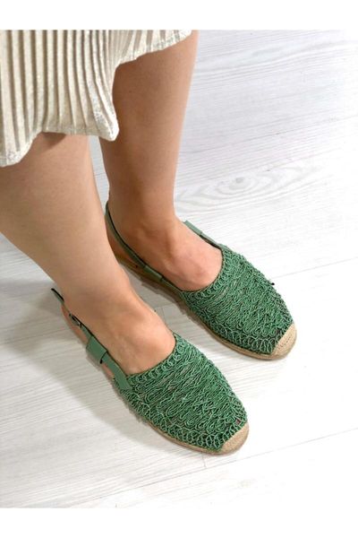 

sandals linda green color women 's, Black