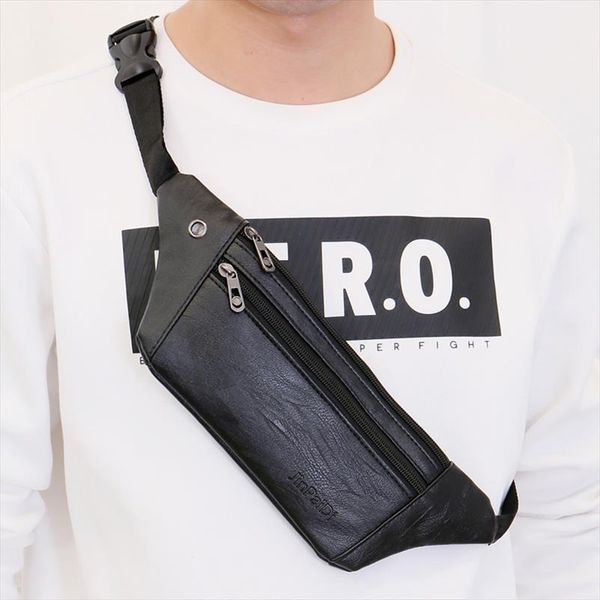 

waist bag men women ultrathin sling waterproof pack chest shoulder school