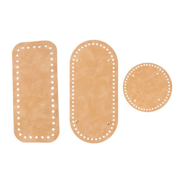 

christmas decorations 3pcs pu bag bottoms shaping bases with holes base boards