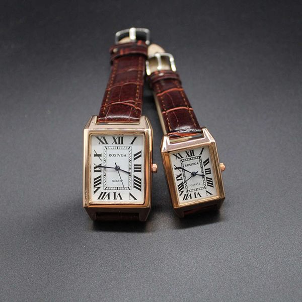 

2021 new fashion men's and women's watches leisure multicolor waterproof trend watche umkc, Slivery;brown