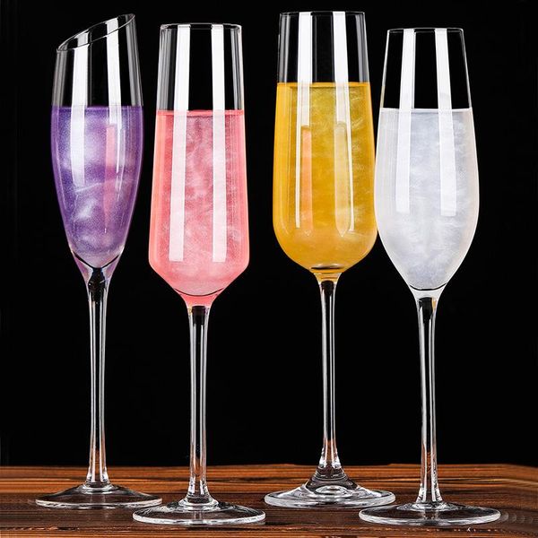 

wine glasses design crystal champagne goblet glass cup set drinking cups red bar el wedding flutes