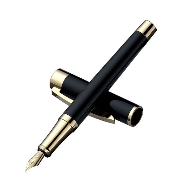 

metal fountain pen business office gift special student writing pens 4 colors boutique packaging 1001