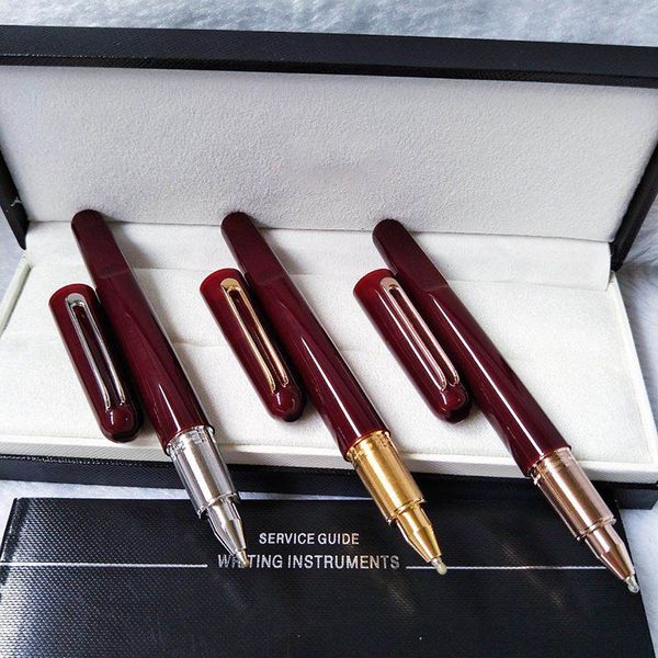 

yamalang classic luxury pen magnet series wine red gold silver rose-gold clip roller ball pens good gift with logo
