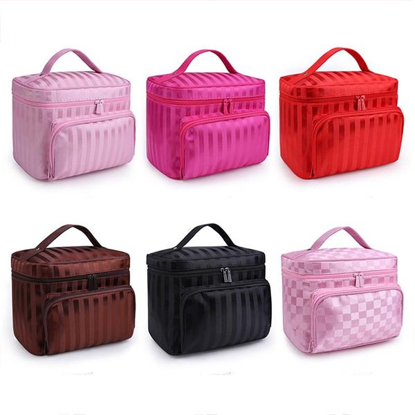 

makeup bag women bags men large waterproof nylon travel cosmetic organizer case necessaries make up wash toiletry & cases