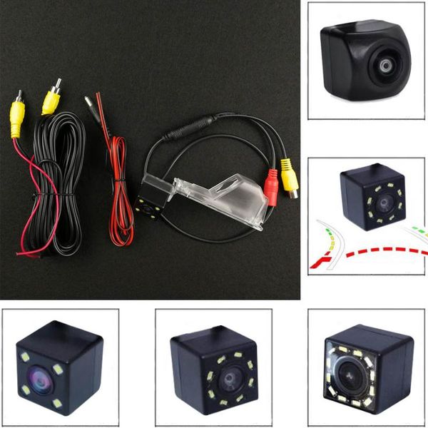 

car rear view cameras& parking sensors for edge 2011-2014 hd ccd 4 led night vision reverse backup assistance waterproof reversing came