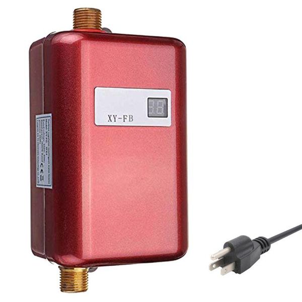 

kitchen faucets 3800w water heater mini tankless instant faucet heating thermostat us plug intelligent energy saving waterproof