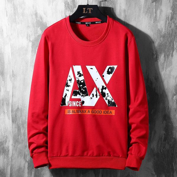 

men's hoodies & sweatshirts autumn spring hoodie sweatshirt mens black white hip hop punk pullover streetwear casual fashion clothes pl