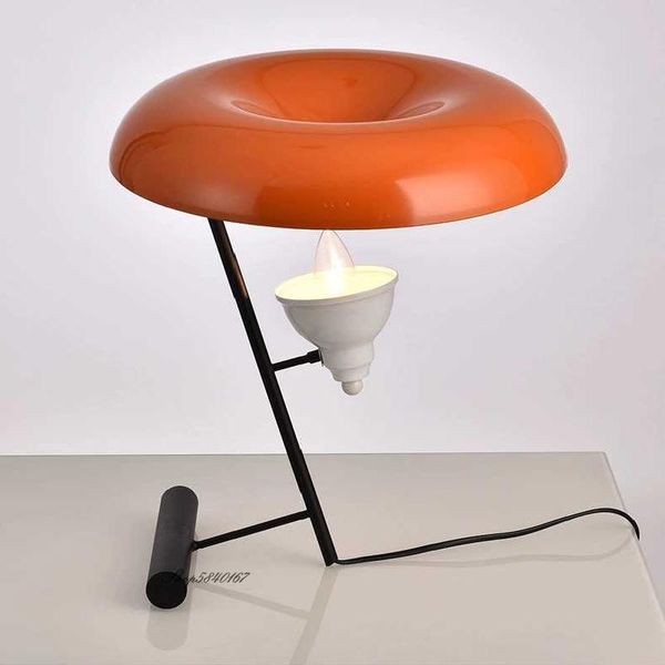 

table lamps postmodern iron beside lamp simple orange metal lights for living room decoration bedroom e27 desk light fixture