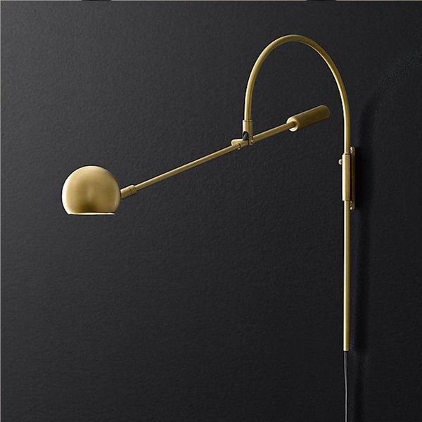

wall lamp post modern revolving living room art bedside bedroom study designer