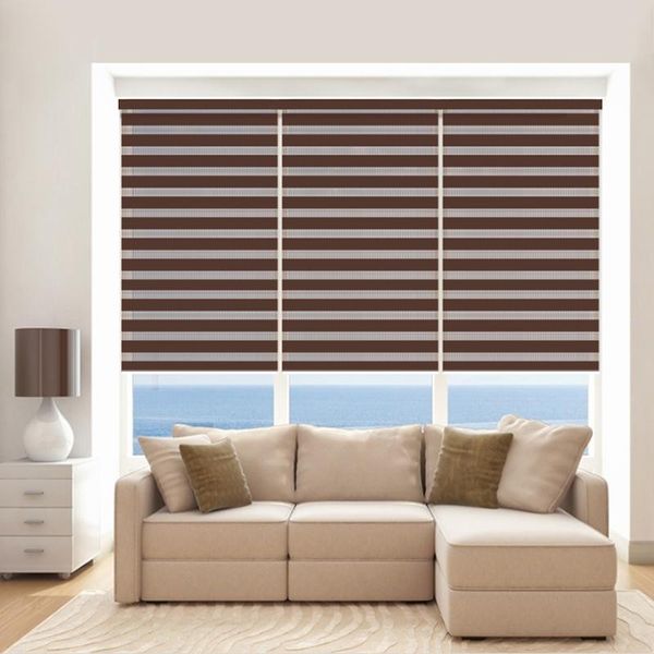 

valance system zebra blinds customized size 70-90% shading rate day night widow shades for bedroom kitchen curtain & drapes