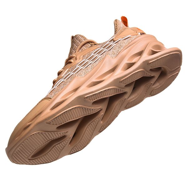 

2021 running shoes sports men womens triple white all black brown couples breathable tennis outdoor sneakers eur 39-46 y-l9011