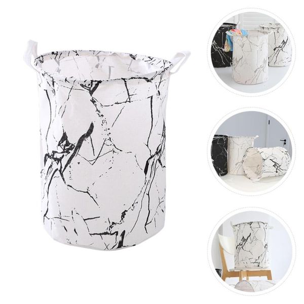 

1pc laundry basket cotton linen organizer dirty clothes container bags