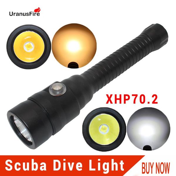 

lumens xhp70.2 led diving waterproof underwater 100m scuba dive light torch 18650 tactical xhp70 .2 flashlights torches