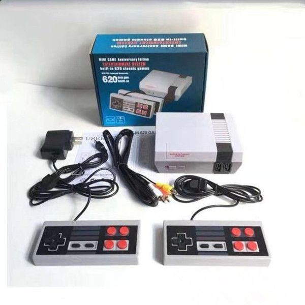 TV Handheld Nostalgic host Mini Game Consoles Pode armazenar 620 500 jogos Super viedo NES Game Entertainment System