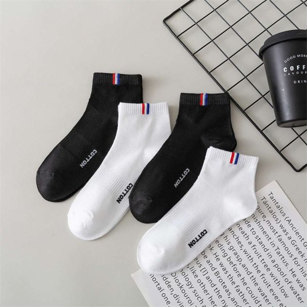 

autumn short version low shallow style breathable cotton, Black