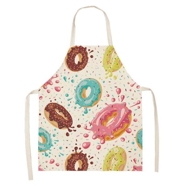 

aprons ice cream women kitchen waterproof barber apron cooking oil-proof cotton linen antifouling chef man kid