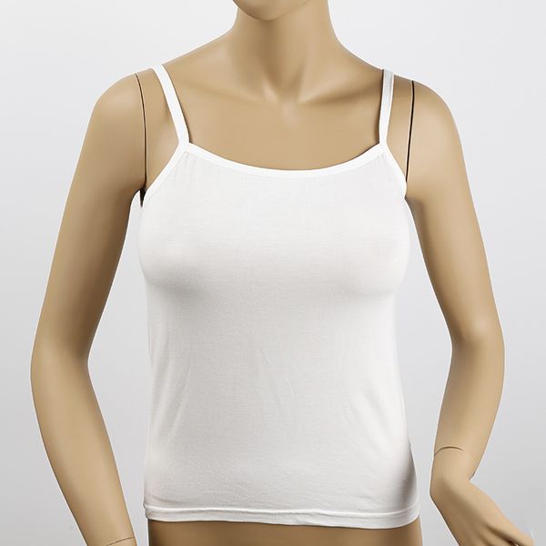 

large modal suspender vt women's summer elastic slim suspender shirt bottomed strapls student vt, Black;white