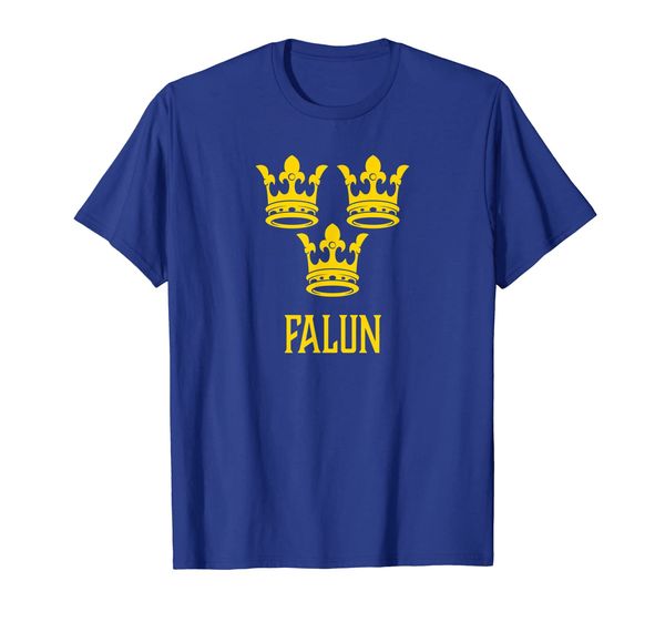 

falun, sweden - swedish sverige t-shirt, White;black