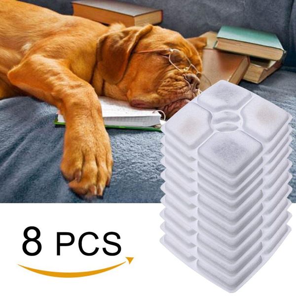 

cat water fountain filters activated carbon charcoal filter replacement for dog pets drink bowls & feeders