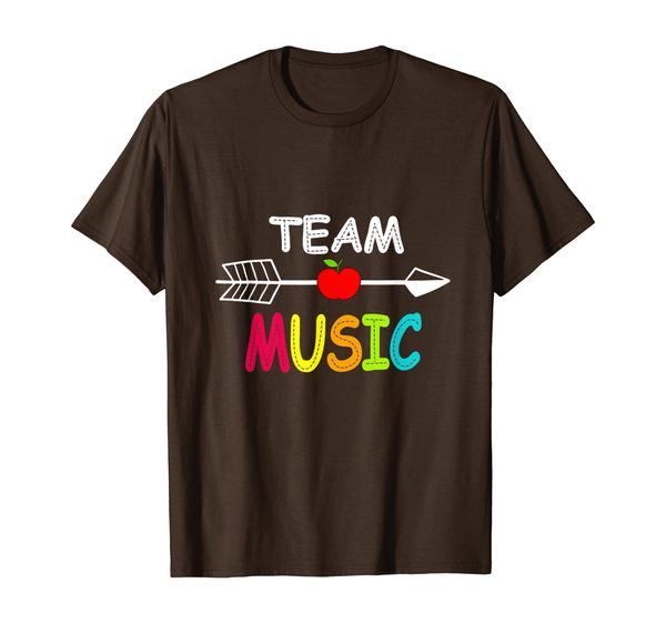 

team music teacher back to school 2019 t-shirt, White;black