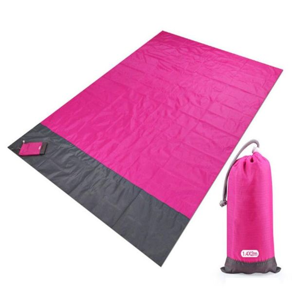 

pocket picnic mat portable outdoor camping beach waterproof polyester blanket pads