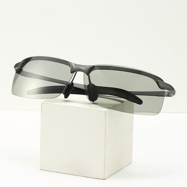 

sunglasses posensitive color changing 3043 day night dual purpose glasses vision, White;black