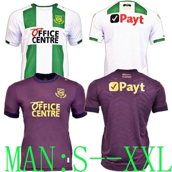 

21 22 fc groningen socer jerseys 50th anniversary home away purple gold 2021 2022 robben abraham van kaam strand larsen matusiwa men&#, Black;yellow
