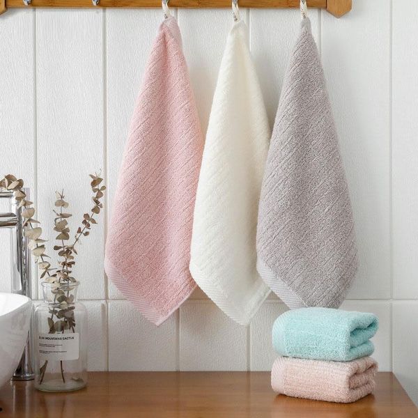 

towel 1/2 pcs plain cotton small square thick absorbent gauze sassafras hand