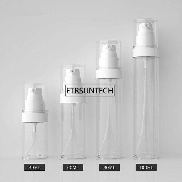 

storage bottles & jars 100pcs 30ml 60ml 80ml 100ml travel plastic refillable perfume bottle spray empty cosmetic containers pump f2946