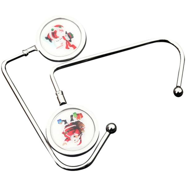 

hooks & rails 2pcs alloy purse hook hanger lovely christmas for stocking handbag
