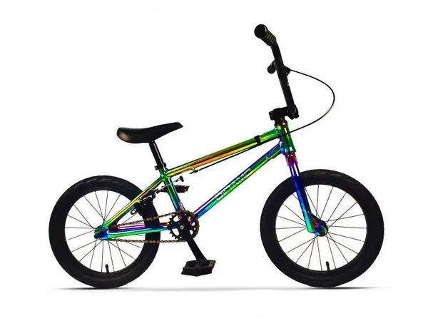 DINAMO alluminio 16 pollici BMX telaio in lega Performance Bike pneumatico bici per spettacolo Stunt Acrobatic Bike posteriore Fancy street bicycle