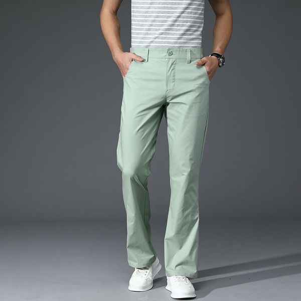

pantcasual business slim white men's korean style big black pants