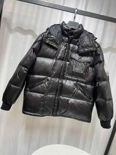 

womens winter down jacket puffer jackets hooded thick coat jacket down jackets couples parka winter coat, Black