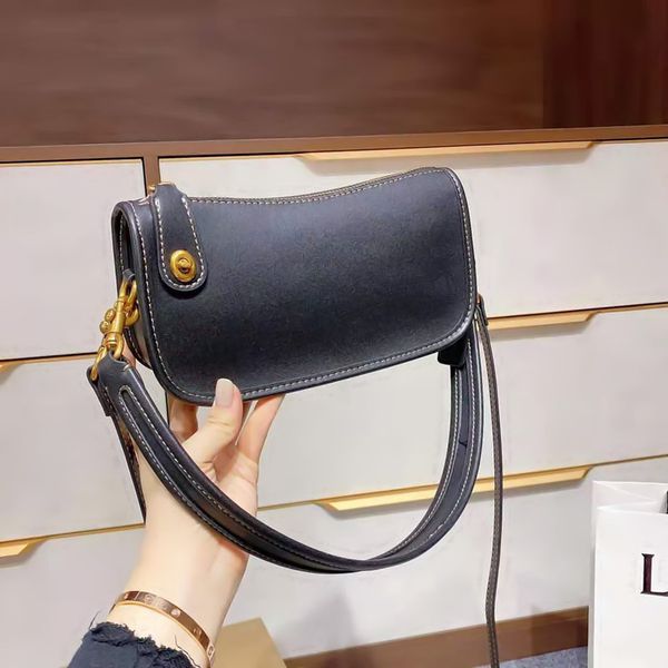 

designer bags akend female c family leather underarm single shoulder messenger mahjong cres zhouzhoubao123 old bag flower