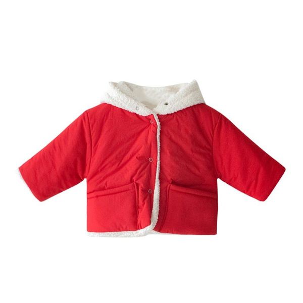 

baby boy jacket long sleeve hooded boys girls double sided cute ears plus velvet thick warm toddler coats coat, Blue;gray