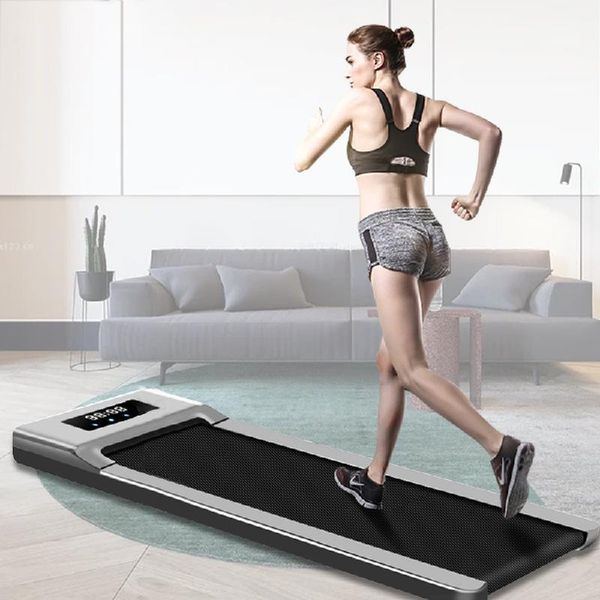 

treadmill foldable walking machine fitness equipment of installation apparatus aerobic home sport flat electric treadmill
