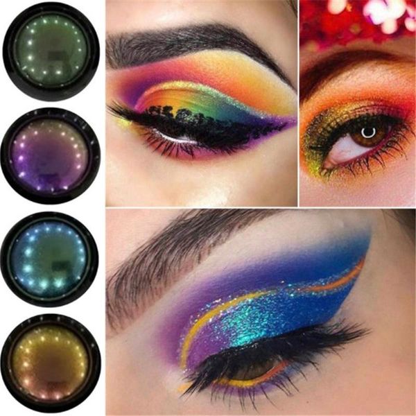 

1pc optical eyeshadow diamond gloss shiny high mono eye shadow pallete makeup