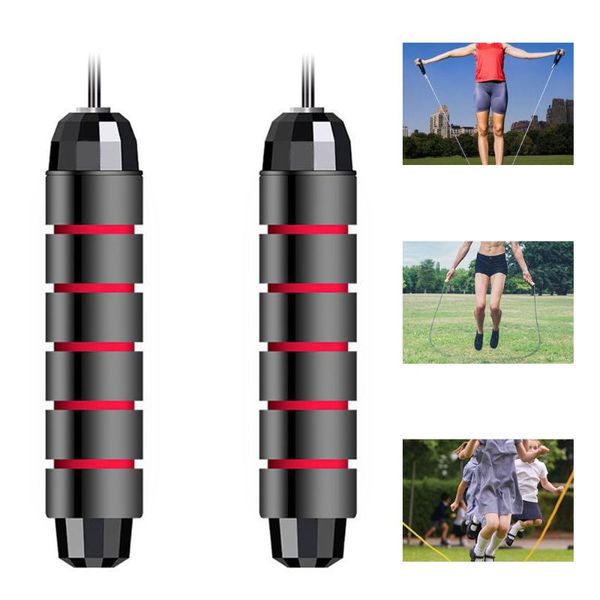 

jump ropes skipping cable adjustable fast speed abs handle crossfit training boxing sports exercises equipments