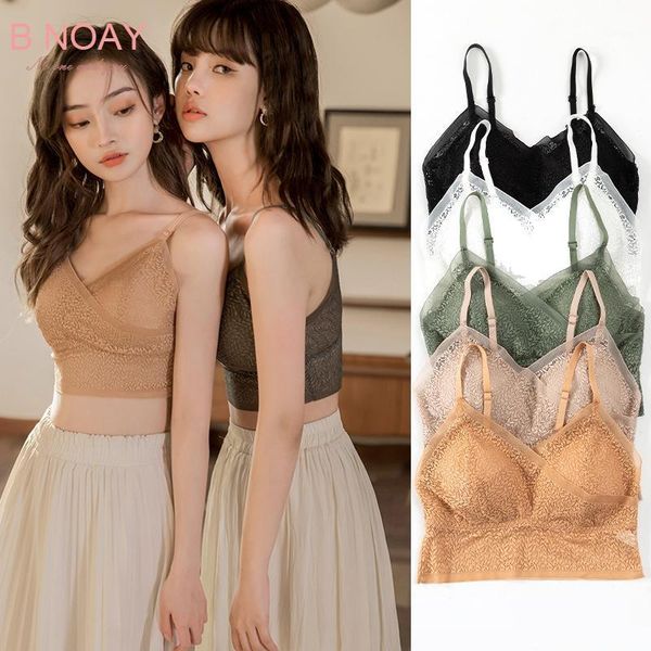 

fashion lace tube silk underwear v-neck cross straps push up bralette bras bustiers & corsets, Black;white